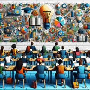 Multiple Choice: Bester Ausdruck für den Kontext – AI Quiz Theme Image