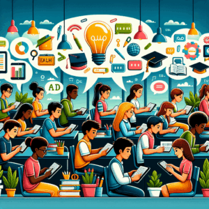 Sprechübungstest mit täglichen englischen Konversationsthemen – AI Quiz Theme Image