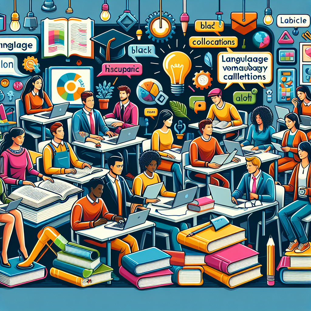 Vokabel-Challenge zu häufigen Phrasalverben und Kollokationen – AI Quiz Theme Image